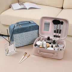 Portable Cosmetic Storage Bag Large Capacity Makeup Pouch Toiletry Bag