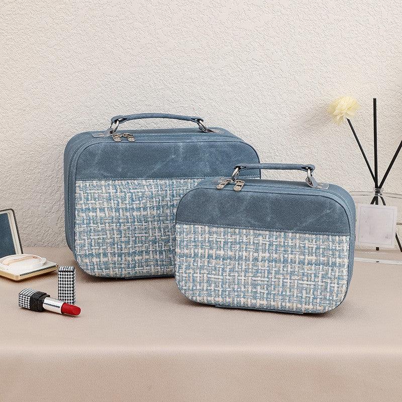 Portable Cosmetic Storage Bag Large Capacity Makeup Pouch Toiletry Bag