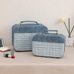 Portable Cosmetic Storage Bag Large Capacity Makeup Pouch Toiletry Bag