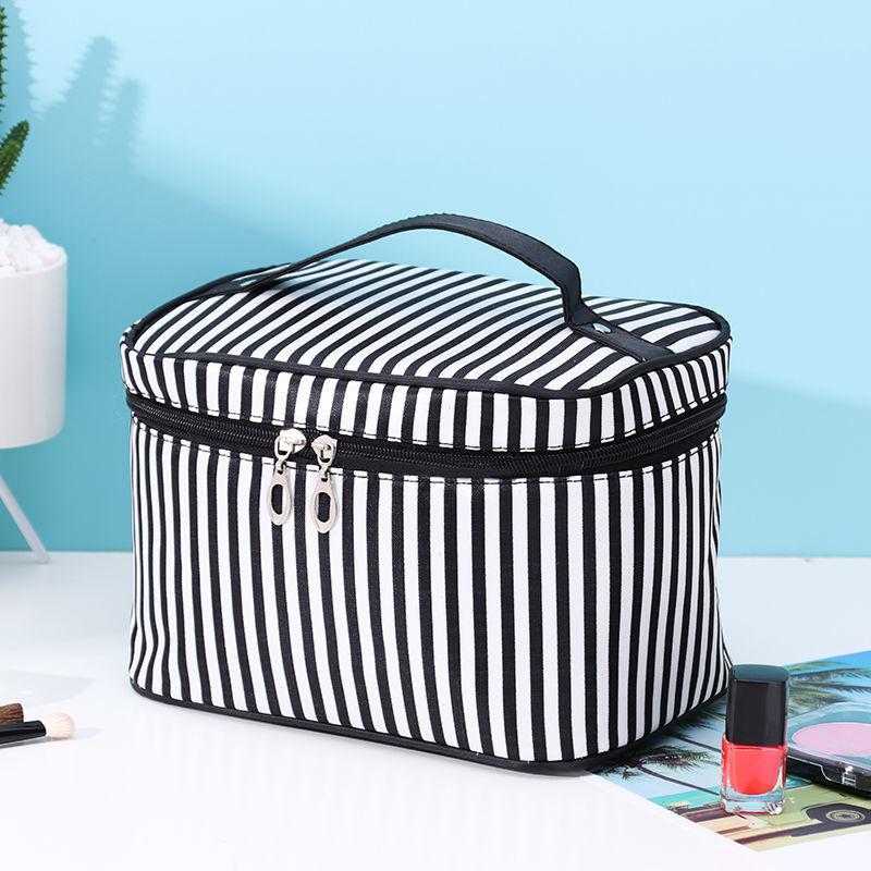 Travel Portable Makeup Bag Zipper Cosmetic Organizer Lightweight Toiletry Wash
