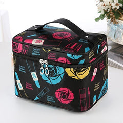 Travel Portable Makeup Bag Zipper Cosmetic Organizer Lightweight Toiletry Wash