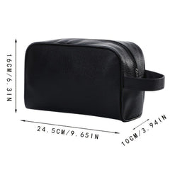 Minimalist Solid Cosmetic Bag All Match Portable Storage Bag Carry On Bag