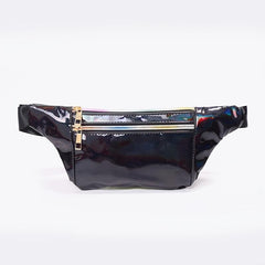 Holographic Fanny Pack Waterproof Laser Crossbody Bag