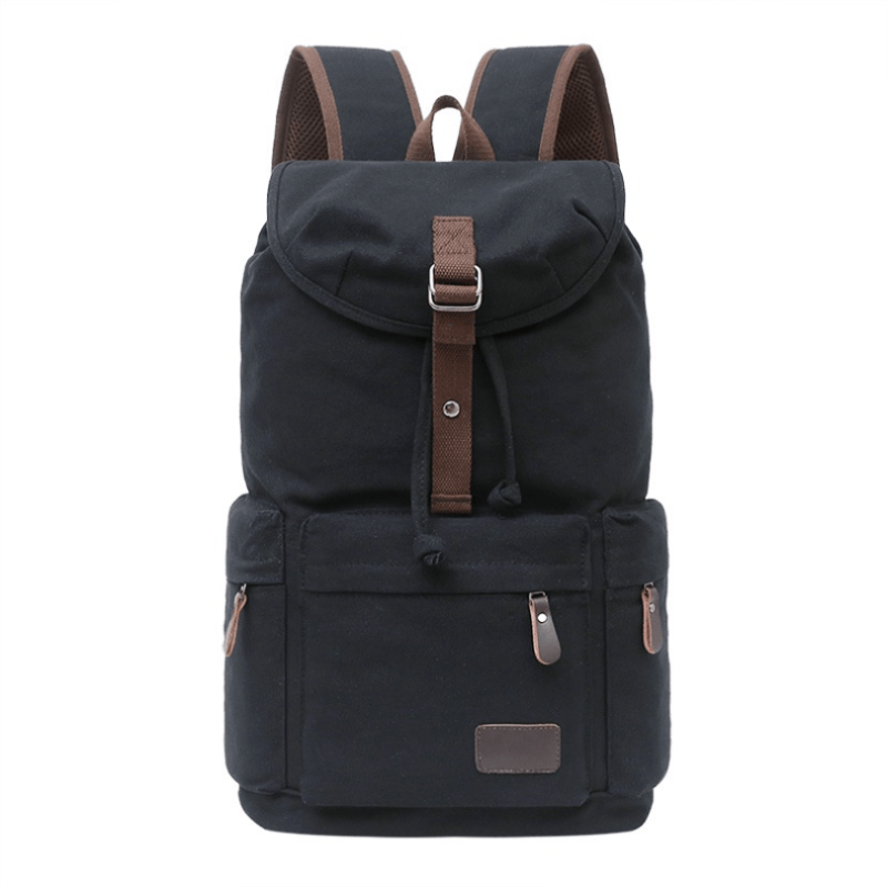Men's Vintage Canvas Outdoor Backpack Large Capacity Travel Backpack