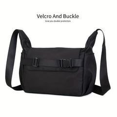 Men's Casual Messenger Bag Lightweight All match Large Capacity Shoulder Bag