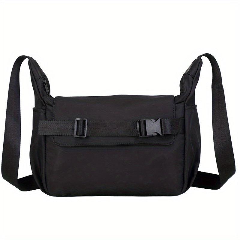 Men's Casual Messenger Bag Lightweight All match Large Capacity Shoulder Bag