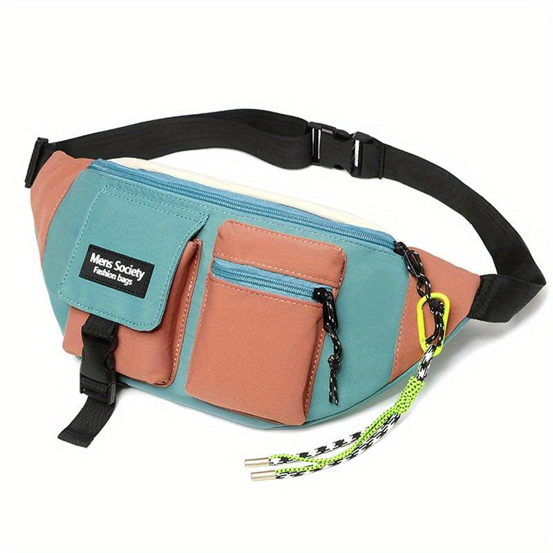 Men's Casual Shoulder Bag Sports Chest Bag Lightweight Messenger Bag