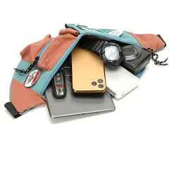 Men's Casual Shoulder Bag Sports Chest Bag Lightweight Messenger Bag