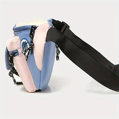 Men's Casual Shoulder Bag Sports Chest Bag Lightweight Messenger Bag