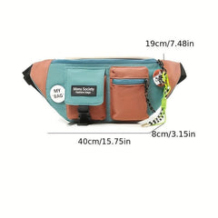 Men's Casual Shoulder Bag Sports Chest Bag Lightweight Messenger Bag