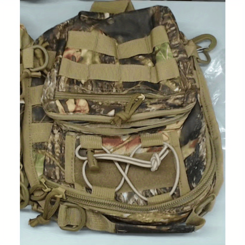 Men's Camouflage Chest Bag Outdoor Tactical Shoulder Bag