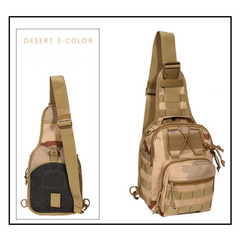 Men's Camouflage Chest Bag Outdoor Tactical Shoulder Bag