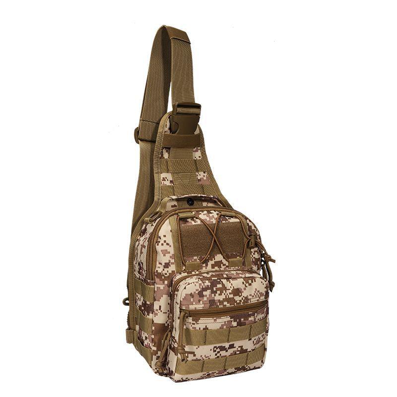 Men's Camouflage Chest Bag Outdoor Tactical Shoulder Bag