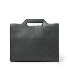 Men's Women's Handheld Bag PU Leather Briefcase For Business Trip