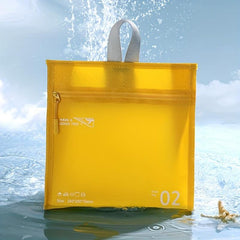 Minimalist Solid Makeup Bag Zipper Toiletry Wash Bag