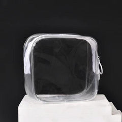 Clear Toiletry Bag Transparent Travel Wash Bag with Zippers