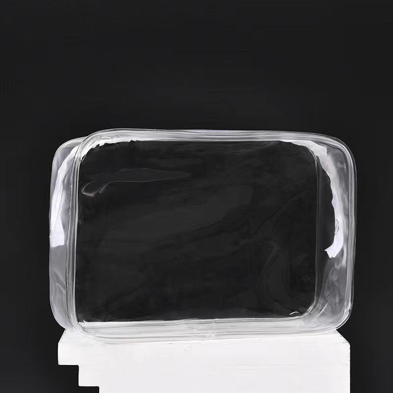 Clear Toiletry Bag Transparent Travel Wash Bag with Zippers