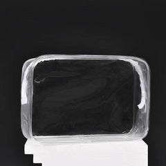 Clear Toiletry Bag Transparent Travel Wash Bag with Zippers