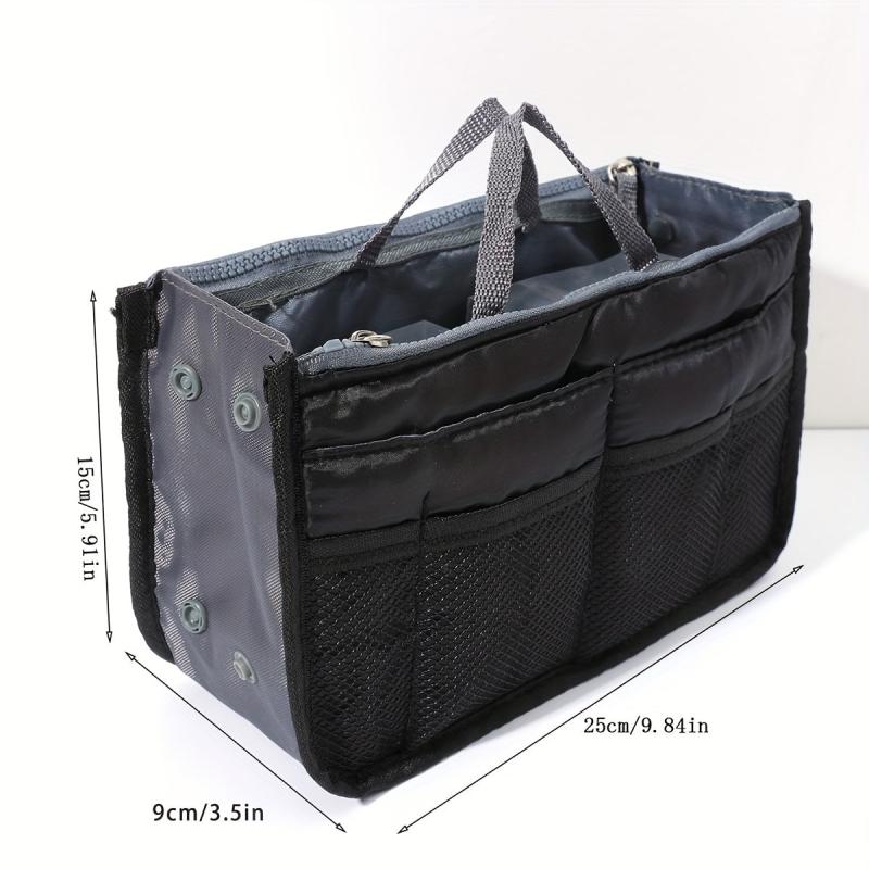 Organizer Bag Insert Purse Storage Versatile Travel Cosmetic Bag