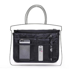 Organizer Bag Insert Purse Storage Versatile Travel Cosmetic Bag