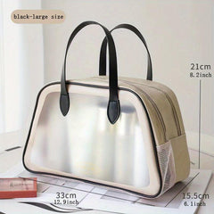 Large Capacity Transparent Makeup Bag Waterproof Toiletry Wash Hand