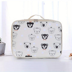Large Capacity Cartoon Printed Carry on Tote Luggage Bag