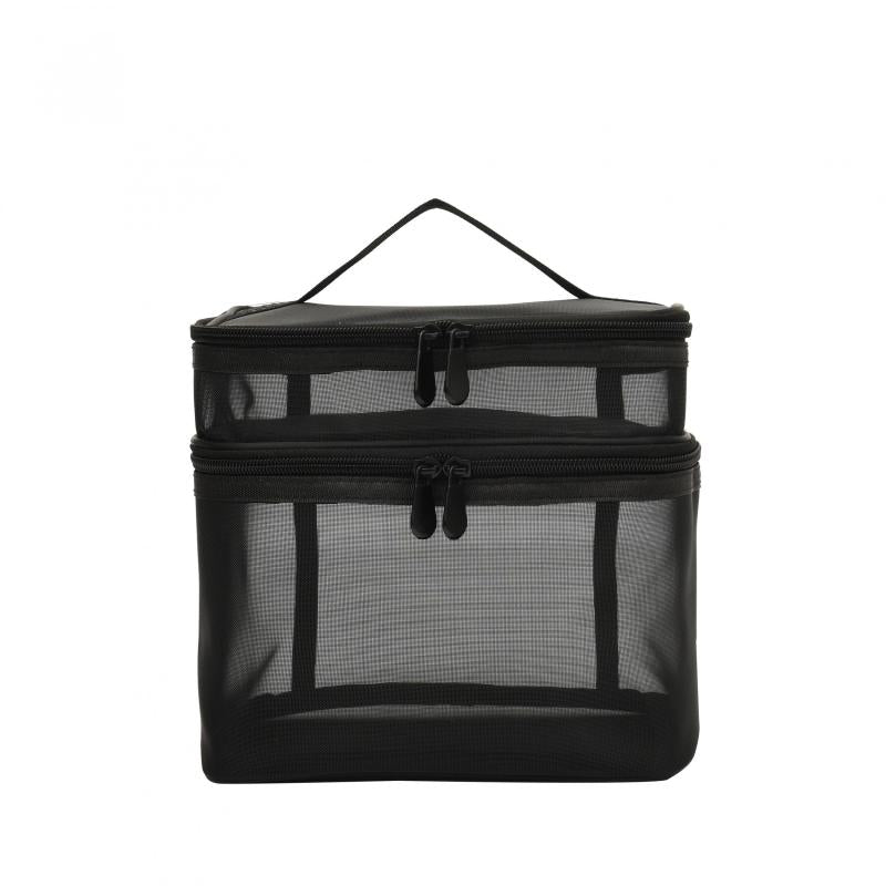 Large Capacity Mesh Storage Bag Cosmetic Organizer & Travel
