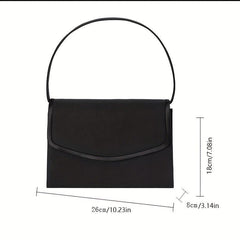 Classic Dark Underarm Purse Women's Handbag