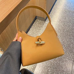 Women's Satchel Bag Solid Handbag Versatile Niche Bag For Work