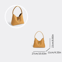 Women's Satchel Bag Solid Handbag Versatile Niche Bag For Work