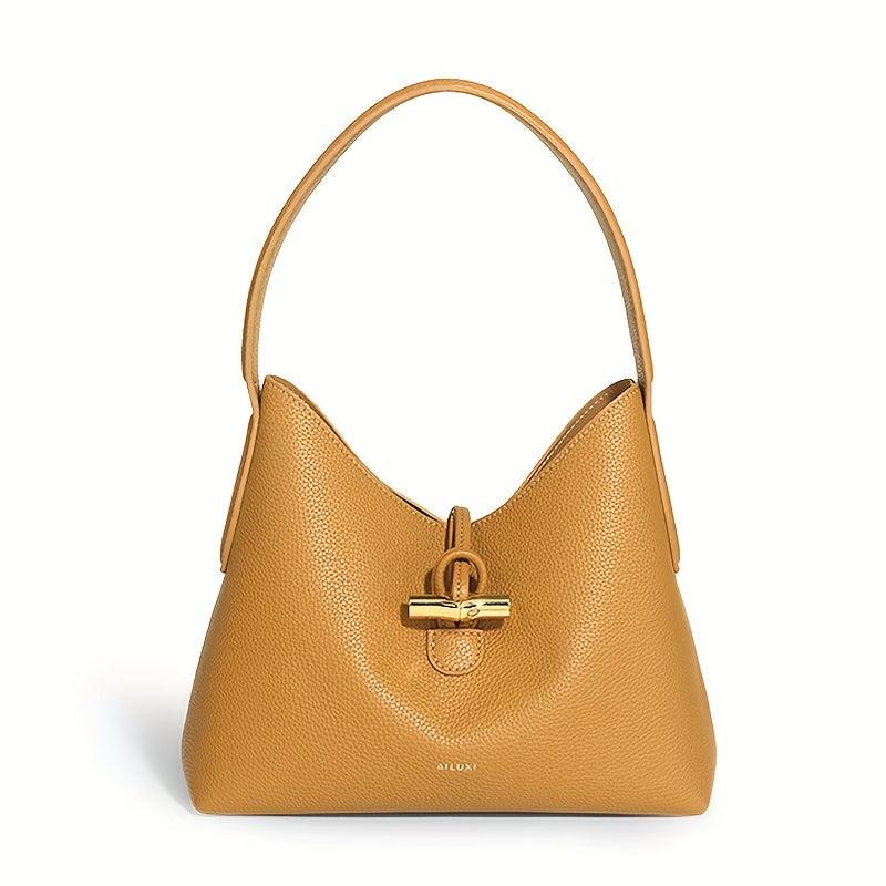 Women's Satchel Bag Solid Handbag Versatile Niche Bag For Work
