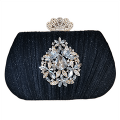 Rhinestone Evening Clutch Bag Wedding Party Storage Bag