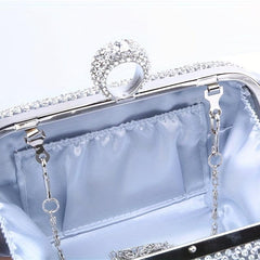 Rhinestone Evening Clutch Bag for Wedding Party