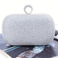 Rhinestone Evening Clutch Bag for Wedding Party