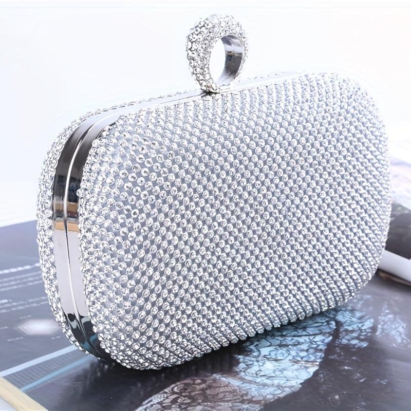 Rhinestone Evening Clutch Bag for Wedding Party