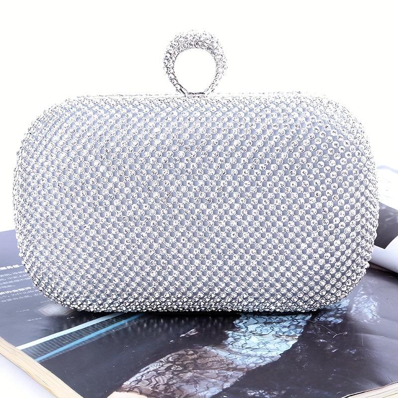 Rhinestone Evening Clutch Bag for Wedding Party