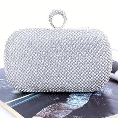 Rhinestone Evening Clutch Bag for Wedding Party