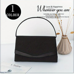 Classic Dark Formal Shoulder Bag Women's Handbag