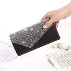 Glitter Rhinestone Dinner Bag Banquet Clutch Purse For Wedding Party