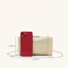 Evening Handbag Classic PU Leather Clutch Bag Women's Formal Dinner Bag