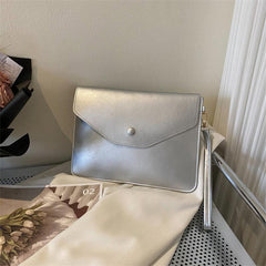 Women's Envelope Clutch Bag With Removable Strap