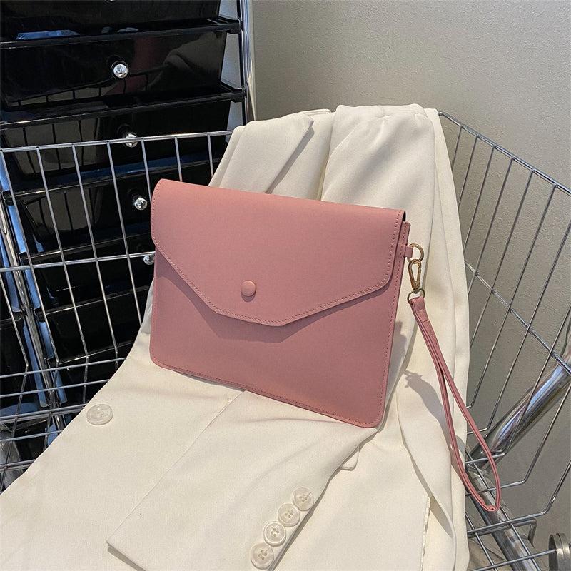 Women's Envelope Clutch Bag With Removable Strap