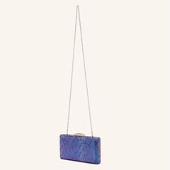 Metal Chain Clutch Elegant Evening Bag