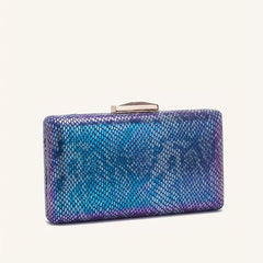 Metal Chain Clutch Elegant Evening Bag
