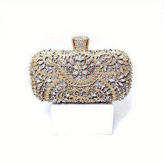 Rhinestone Evening Bag Glitter Dinner Clutch Bag Formal Banquet Purse