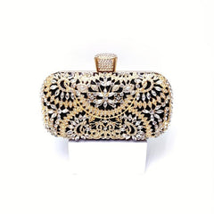 Rhinestone Evening Bag Glitter Dinner Clutch Bag Formal Banquet Purse