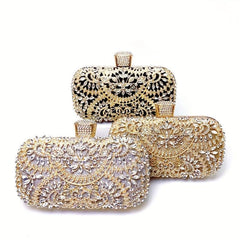 Rhinestone Evening Bag Glitter Dinner Clutch Bag Formal Banquet Purse