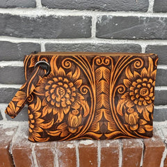 Travel Clutch Bag All Over Pattern Storage Pouch Women's Classic Bag