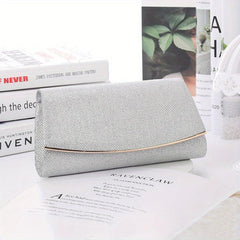 Sequined Evening Bag Glitter Clutch Purse For Women Wedding Prom Handbag