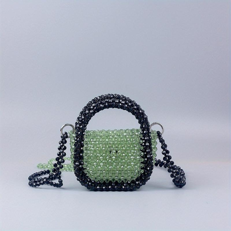 Stylish Mini Beaded Crossbody Bag for Women